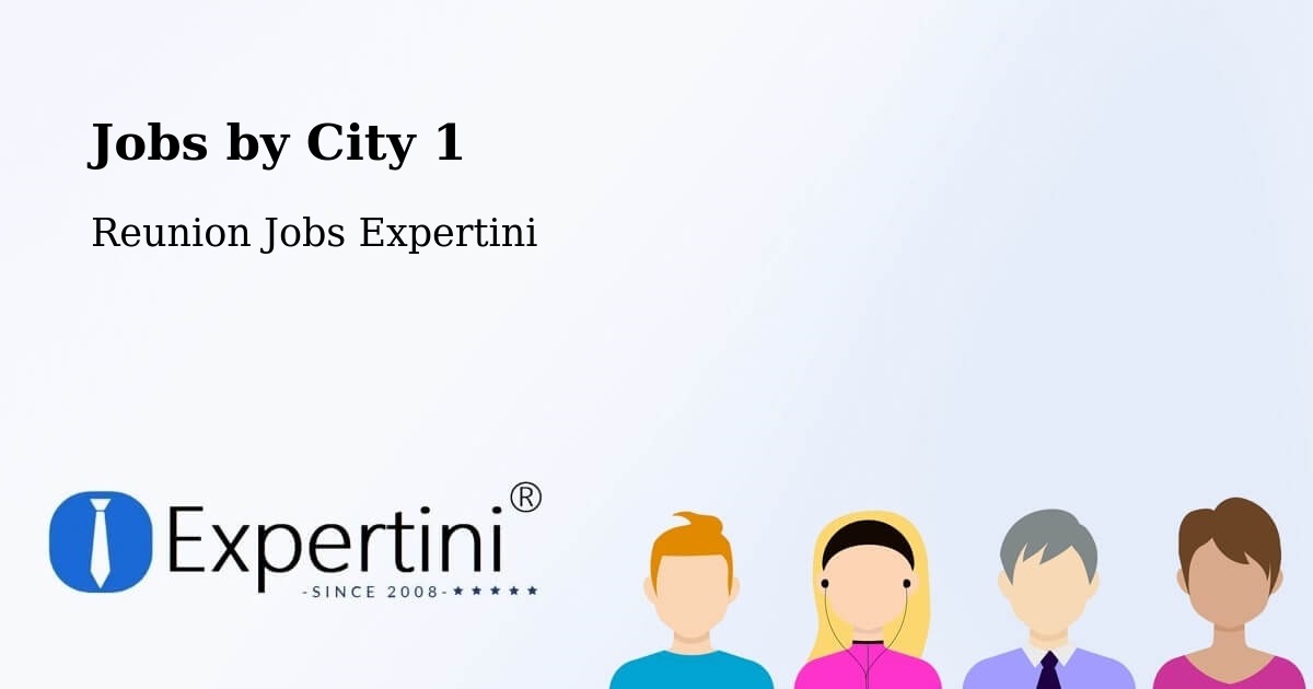 City Jobs in Reunion - Expertini