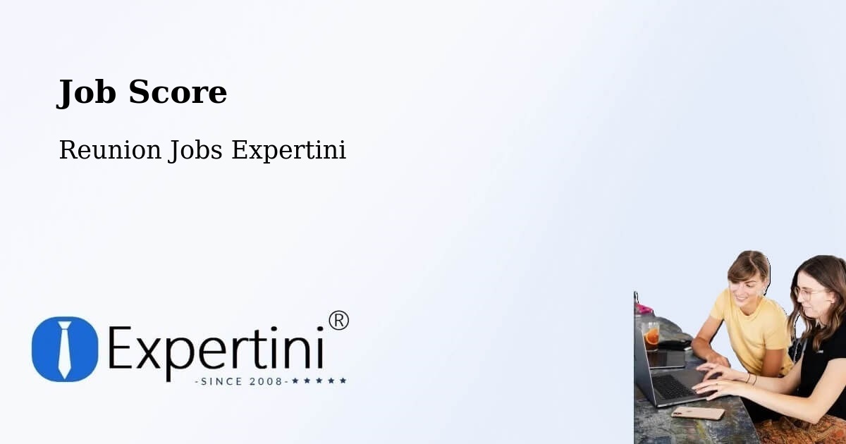 Job Score & Job Description Score Tool – La Source - Reunion Jobs Expertini