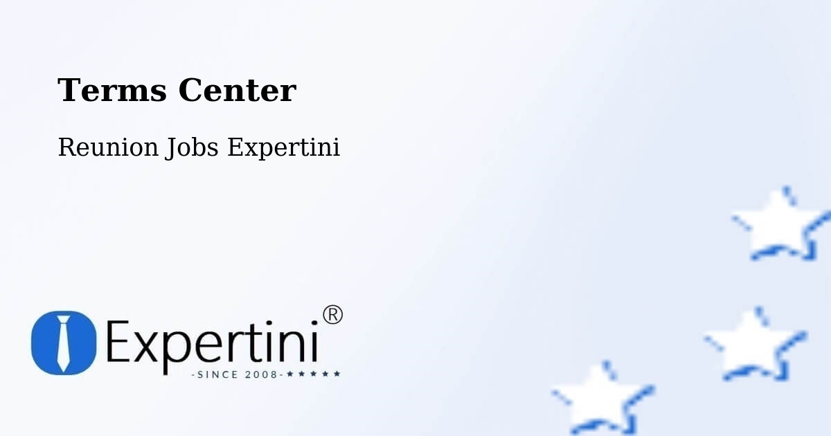 Terms of Service – La Source - Reunion Jobs Expertini